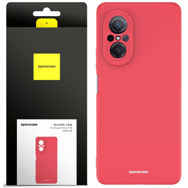 Spacecase Silicone Case Huawei Nova 9 SE red