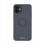 Spacecase Silicone Ring iPhone 12/12 Pro black
