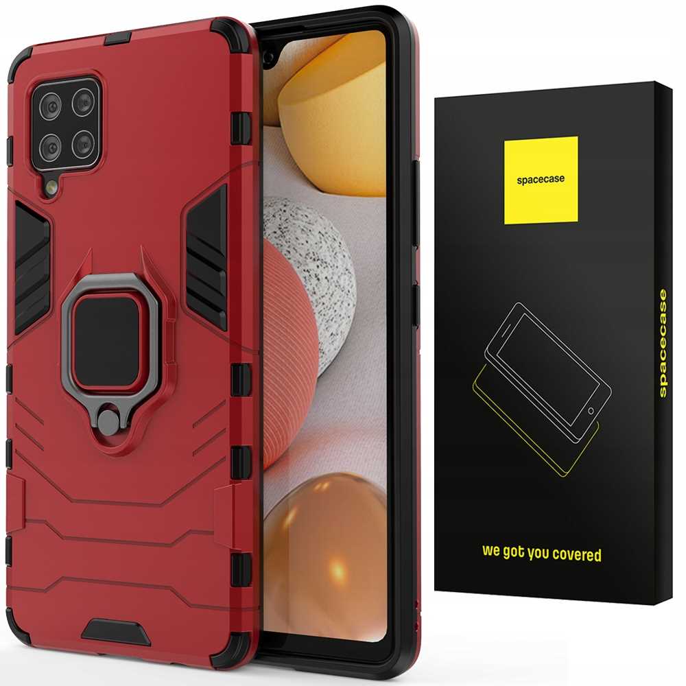 Spacecase X-Ring Galaxy A42 5G czerwony