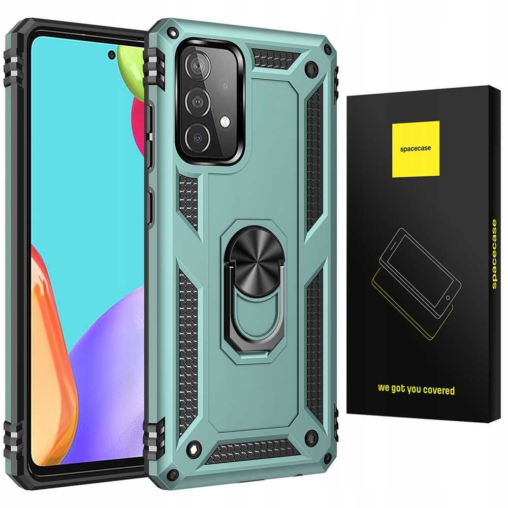 Spacecase Ring NX Galaxy A52 5G zielony