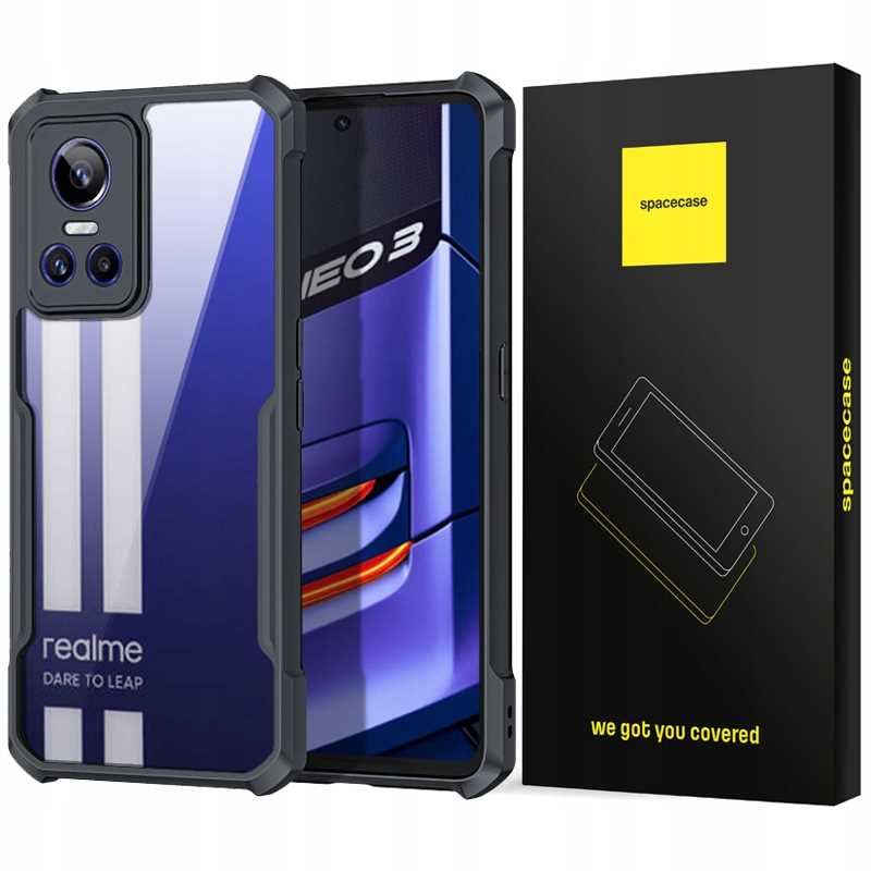 Spacecase Beetle Realme GT Neo 3 czarny