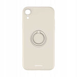 Spacecase Silicone Ring iPhone Xr bone