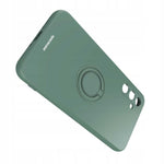 Spacecase Silicone Ring Galaxy A34 5G dark green