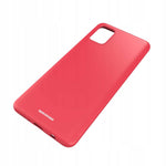 Spacecase Silicone Case Galaxy A71 red