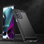 Spacecase Carbon Moto G200 5G czarny
