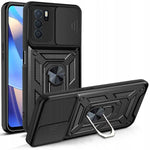 Spacecase Camring Oppo A16 black