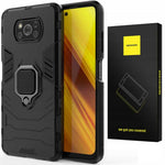 Spacecase X-Ring Poco X3 NFC/Pro czarny