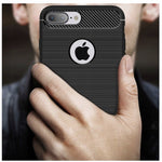 Spacecase Carbon iPhone 7/8 Plus czarny