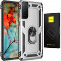 Spacecase Ring NX Galaxy S21+ srebrny
