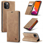 Spacecase Wallet iPhone 12 Pro Max light brown