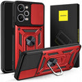 Spacecase Camring Poco X5 Pro/Note 12 Pro red