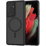 Spacecase Hybrid Mag Galaxy S21 Ultra black