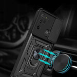Spacecase Camring Motorola Moto G60s black