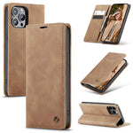 Spacecase Wallet iPhone 13 Pro Max light brown