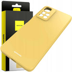 Spacecase Silicone Case Redmi Note 11 Pro+ yellow