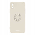 Spacecase Silicone Ring iPhone XS Max bone