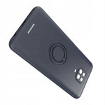 Spacecase Silicone Ring Redmi Note 9S/9 Pro black