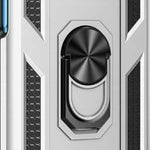 Spacecase Ring NX Galaxy A12 srebrny