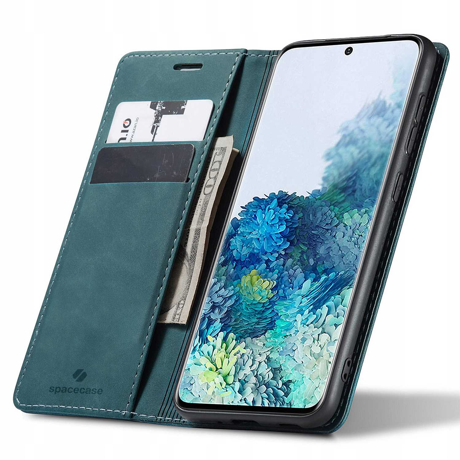 Spacecase Wallet Galaxy S20+ blue