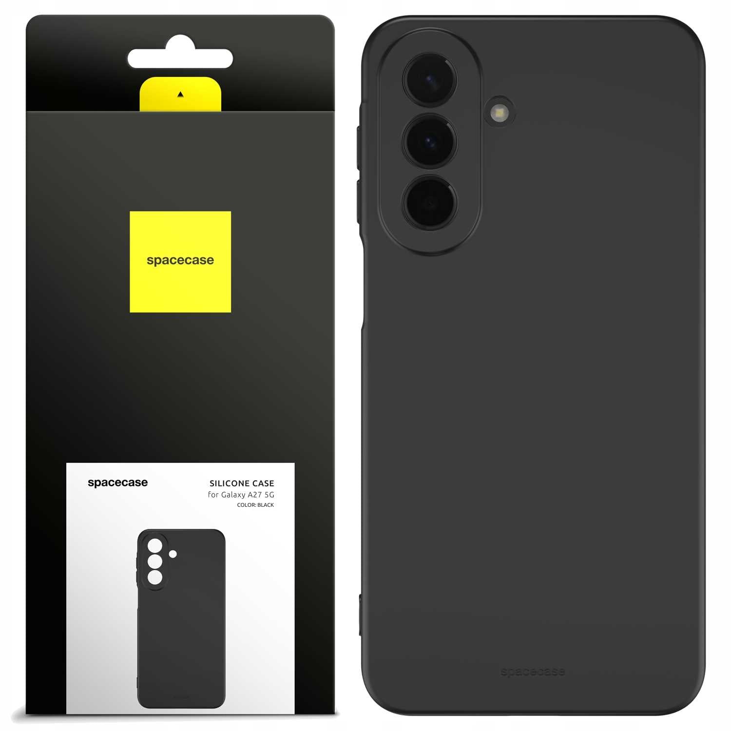 Spacecase Silicone Case 2.0 Galaxy A27 5G black