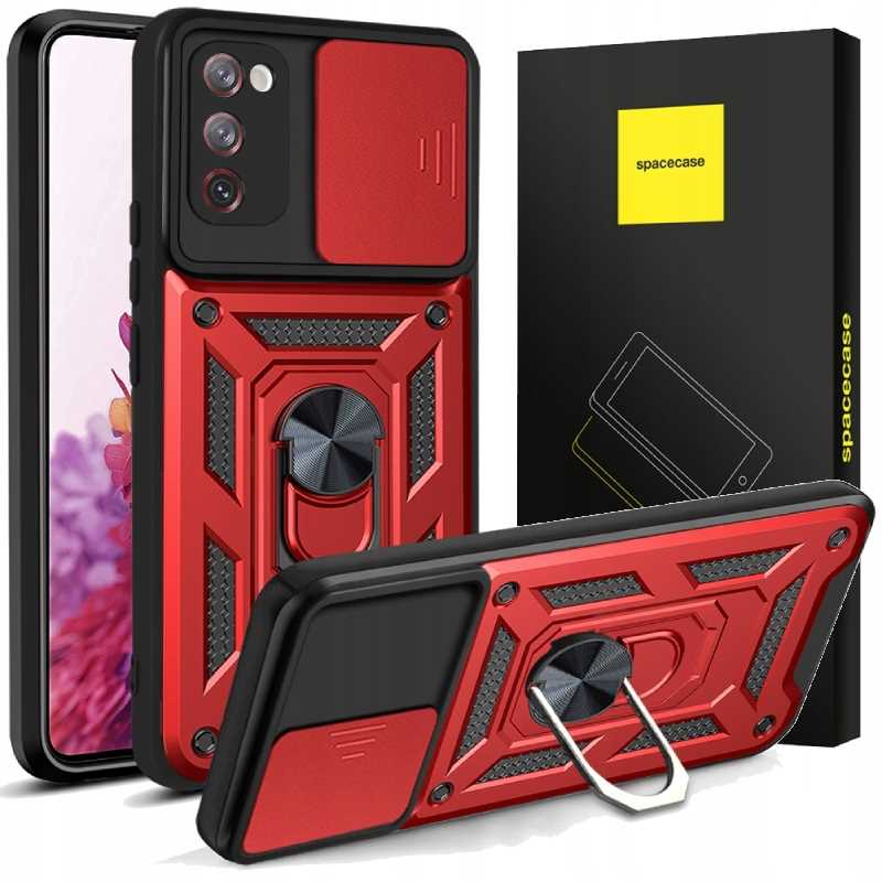 Spacecase Camring Galaxy S20 FE red