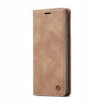 Spacecase Wallet Galaxy A50 light brown