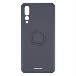 Spacecase Silicone Ring Huawei P20 Pro black