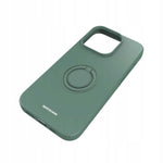 Spacecase Silicone Ring iPhone 15 Pro dark green