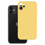 Spacecase Silicone Case iPhone 11 yellow