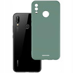 Spacecase Silicone Case Huawei P20 Lite dark green