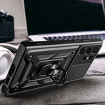 Spacecase Camring Galaxy S23 Ultra black
