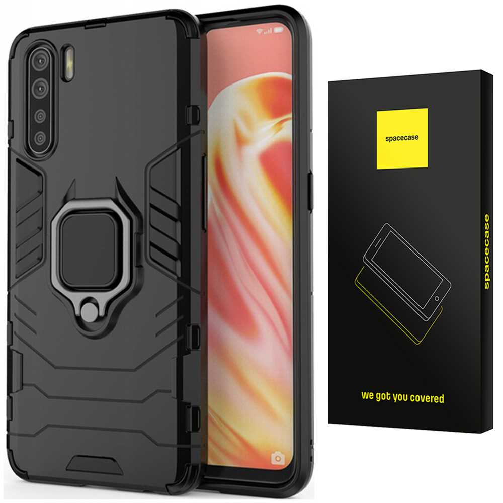 Spacecase X-Ring Oppo Reno 3 czarny