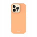 Spacecase Silicone Case iPhone 14 Pro orange