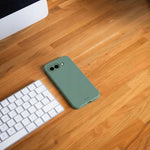 Spacecase Silicone Case 3.0 Google Pixel 10A dark green