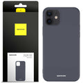 Spacecase Silicone Case iPhone 12 Mini black