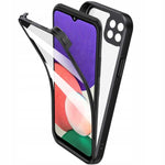 Spacecase Beetle 360 Galaxy A22 5G czarny