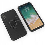 Spacecase X-Ring iPhone XS Max czarny