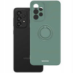 Spacecase Silicone Ring Galaxy A33 5G dark green