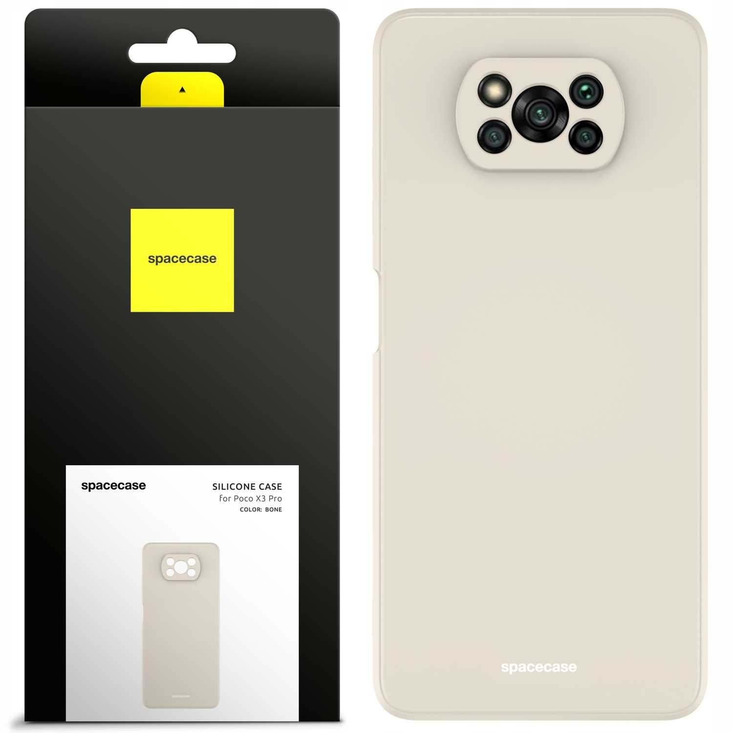 Spacecase Silicone Case Poco X3 Pro/NFC bone