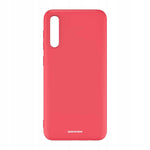 Spacecase Silicone Case Galaxy A50 red