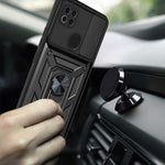 Spacecase Camring Redmi 9C / 10A / 9C NFC black