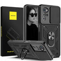 Spacecase Camring Motorola G22 black