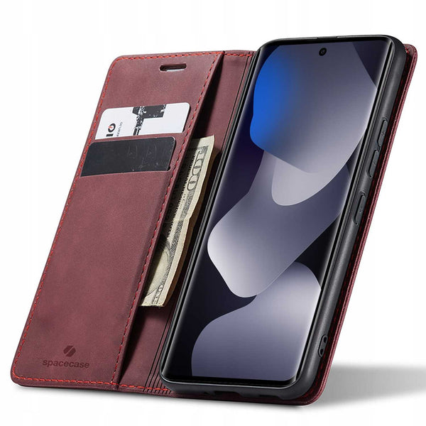 Spacecase Wallet POCO M8/RM Note 15 4G/5G red