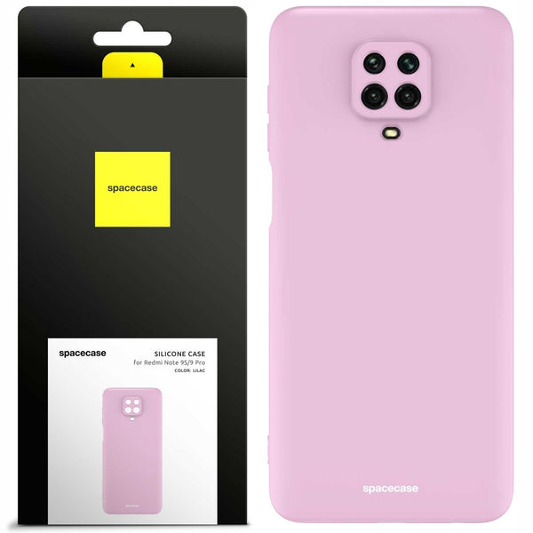 Spacecase Silicone Case Redmi Note 9S/9 Pro lilac