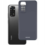 Spacecase Silicone Case Redmi Note 11/11s black
