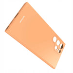Spacecase Silicone Case Galaxy S22 Ultra orange
