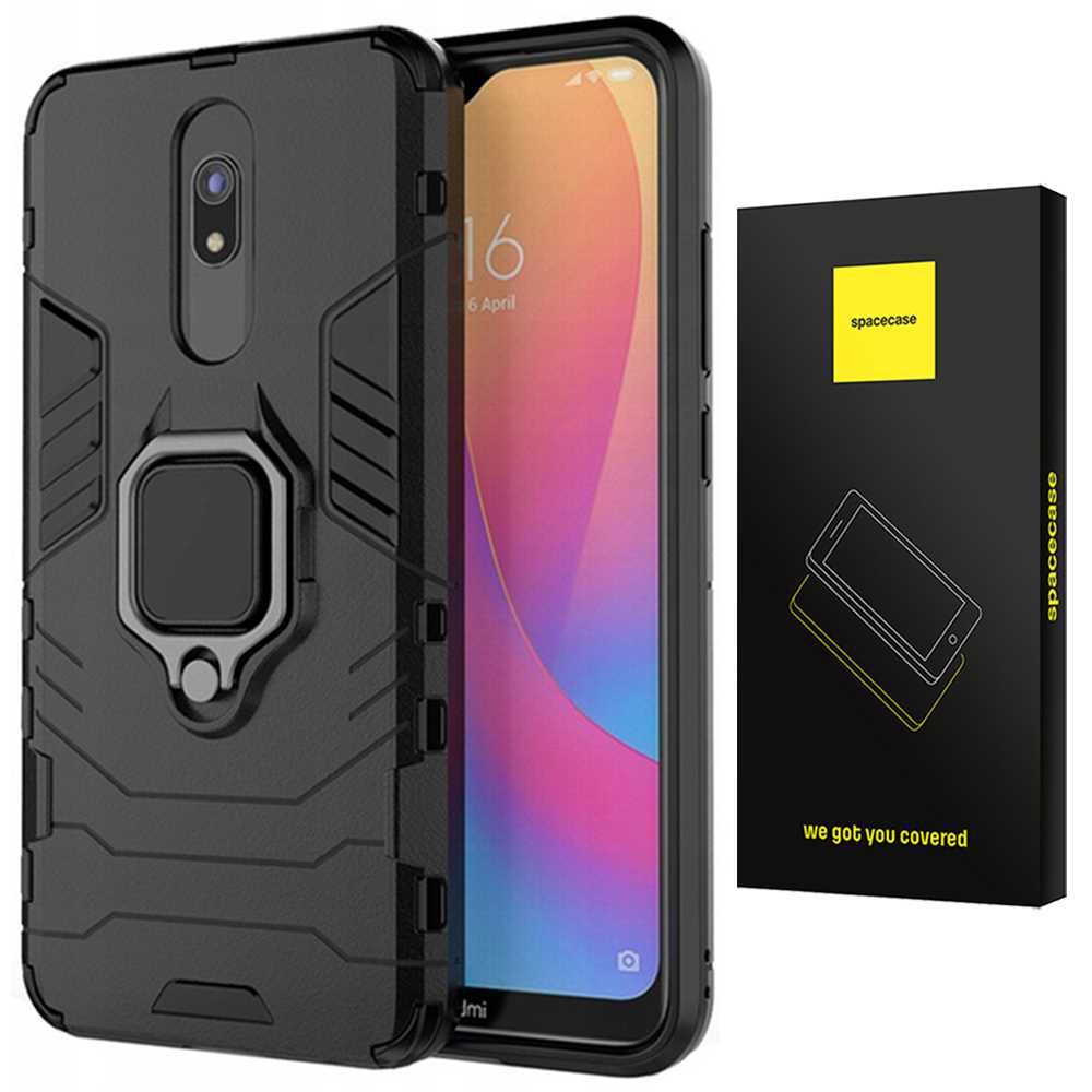 Spacecase X-Ring Redmi 8/8A czarny