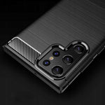 Spacecase Carbon Galaxy S22 Ultra czarny