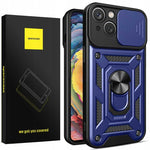 Spacecase Camring iPhone 15 Plus blue
