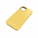 Spacecase Silicone Case iPhone 13 Mini yellow
